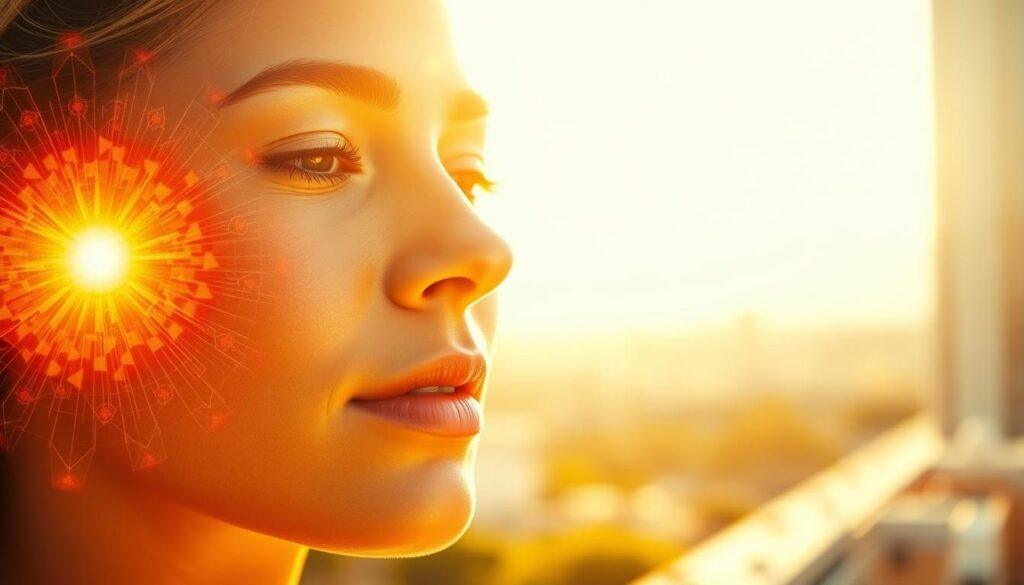 Antioxidant protection against sun damage