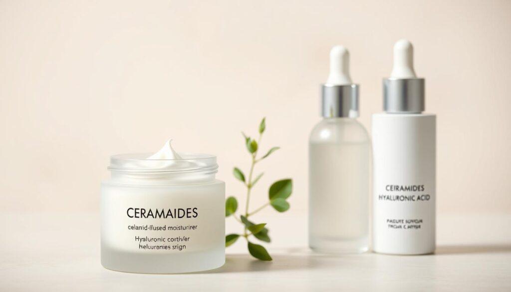 ceramides and hyaluronic acid skincare