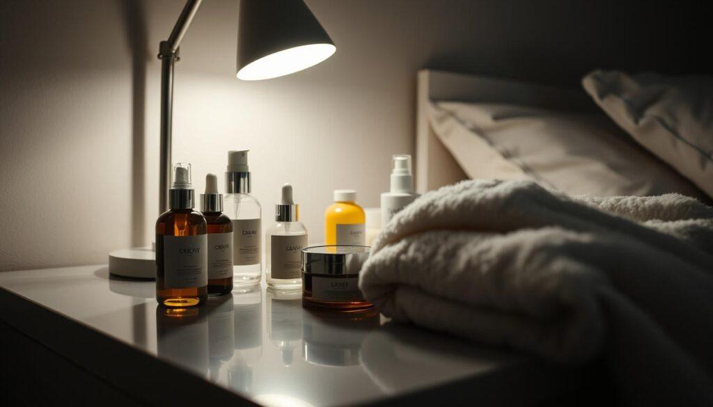 nighttime skincare regimen