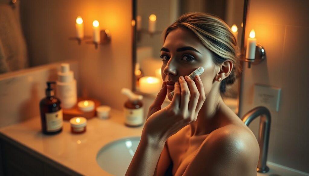 nighttime skincare routine