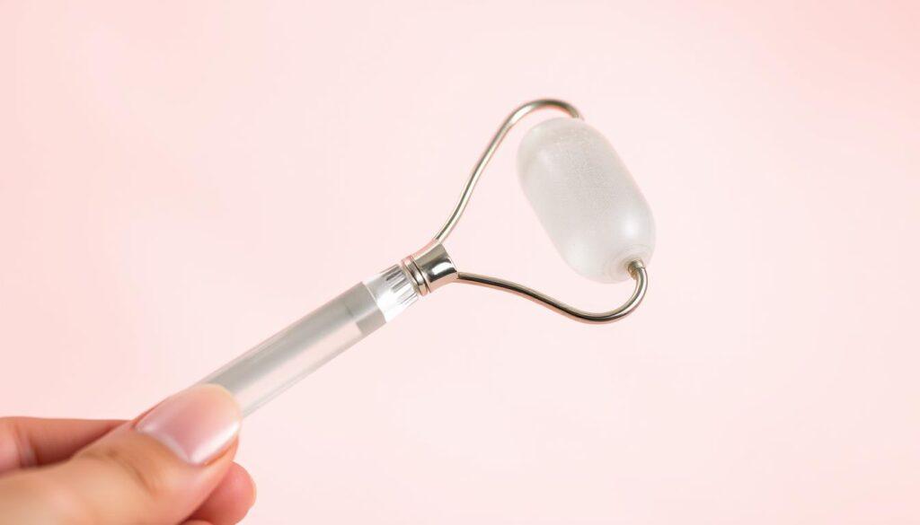 quartz facial roller