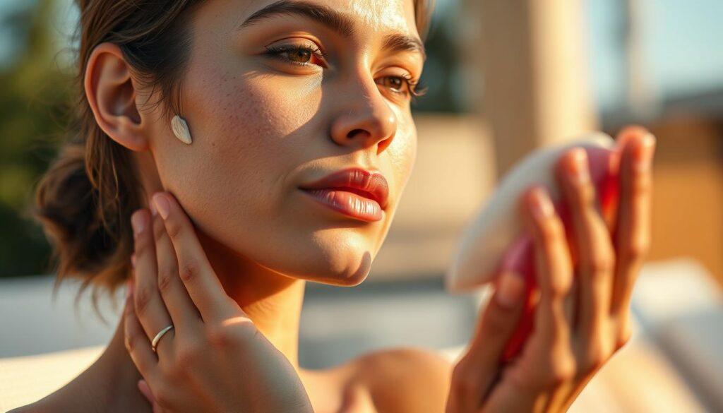 sunscreen application techniques