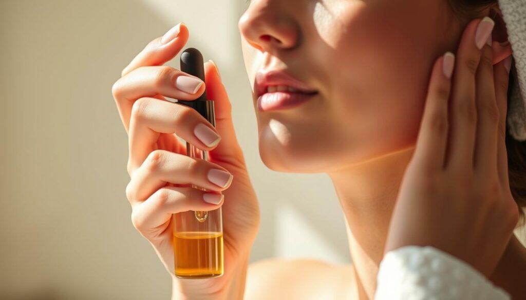 vitamin serum application timing